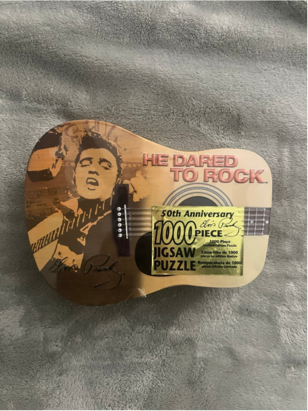 Elvis Presley - He Dared to Rock 50th Anniversary Puzzle - New in Plastic
